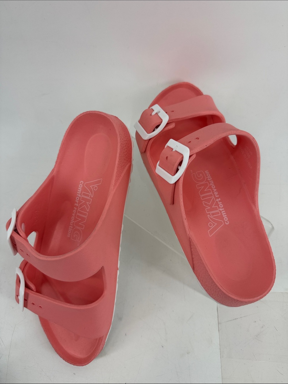 VIKING Coral Dual-Buckle Slide Sandals